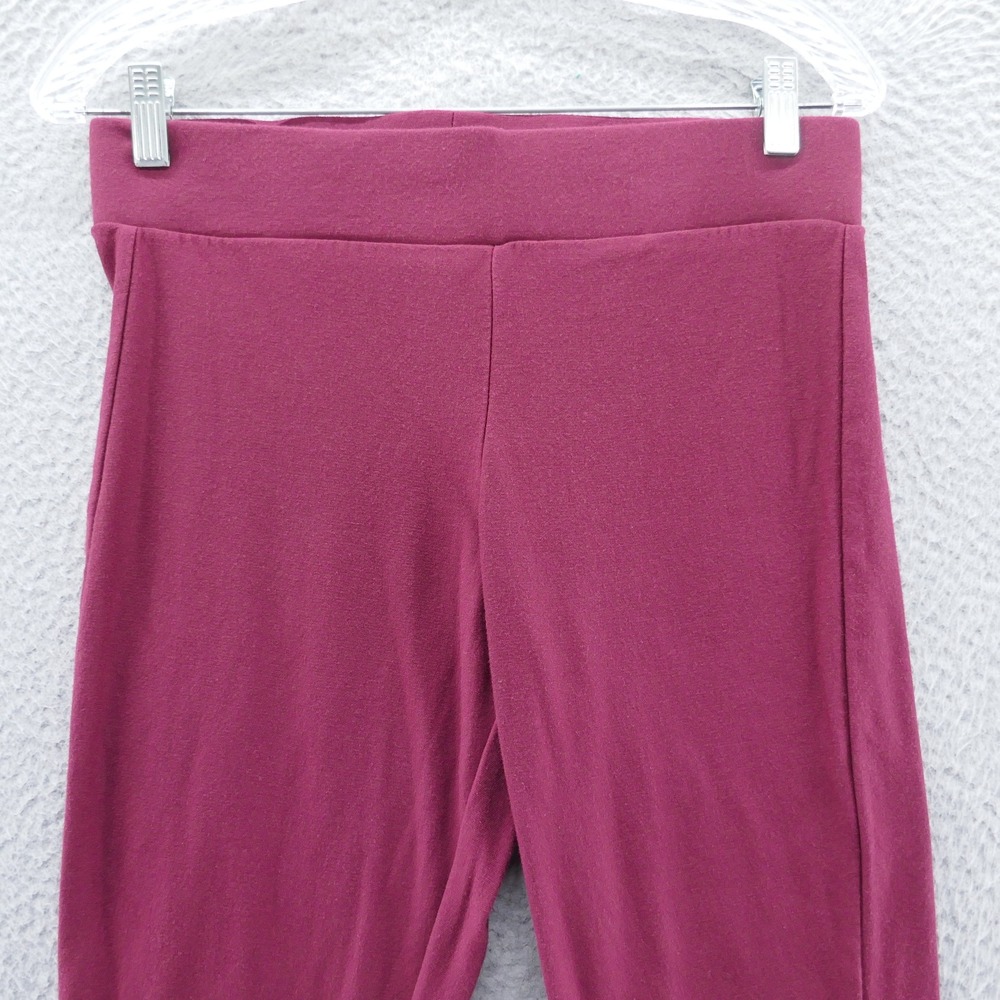 Torrid Womens Berry Wine Modal Cotton Spandex Stretch Leggings Size 0 US Large - Picture 3 of 14